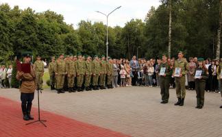В Полоцке прошла акция-памяти «Боевой расчёт»