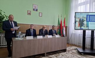 Министр ЖКХ Геннадий Трубило встретился с коллективом УКП ЖКХ Шарковщинского района