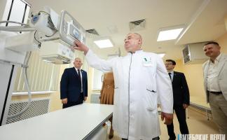 Современный цифровой рентгенодиагностический комплекс «Униэксперт 3 плюс» введен в эксплуатацию в поликлинике № 6 в Витебске