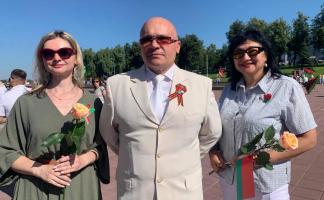 Витебчане и гости города принимают активное участие в праздничных мероприятиях, посвященных Дню Республики