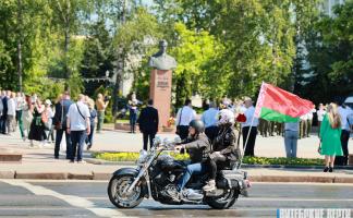 Фотофакт. В Витебске состоялся масштабный авто-мотопробег