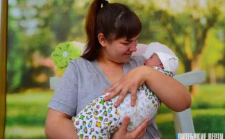 В День Независимости в Витебской области родилось 10 малышей