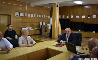 Дмитрий Демидов в рамках Единого дня информирования встретился с коллективом ОАО «Витязь»