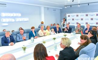 Диалоговая площадка «Семейные ценности: вчера, сегодня, завтра» с участием многодетных семей прошла в Витебске