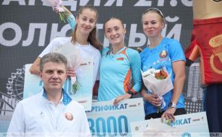 Спортсменка из Витебска завоевала медаль на полумарафоне в Минске
