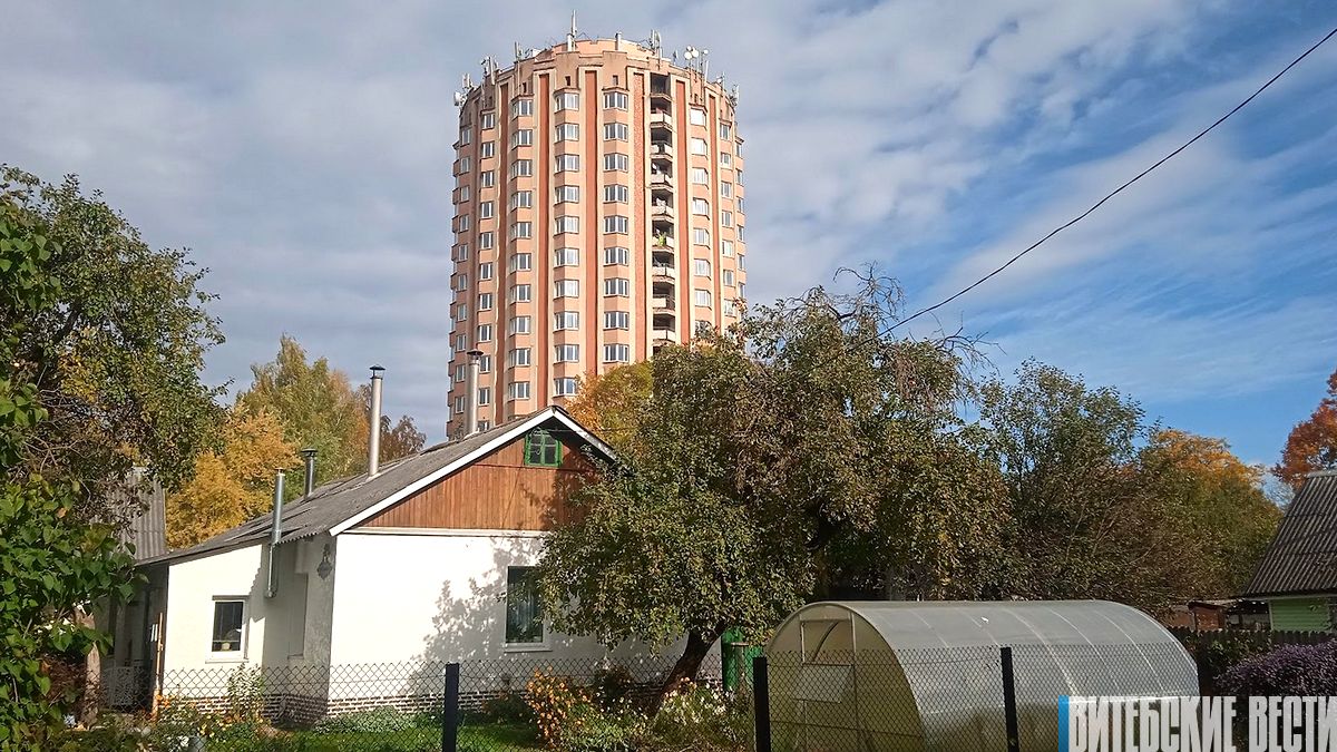 Где в центральной части Витебска планируют построить многоквартирные жилые дома?