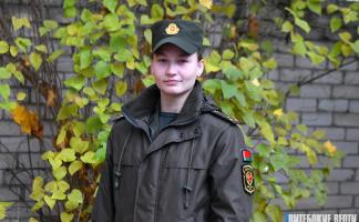 «Есть такая профессия – Родину защищать»: как Александра Пациенко из Лиозненского района стала офицером-связистом