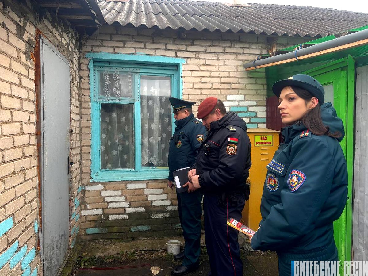 К зиме готовы? Отправились вместе с МЧС в рейд по маршрутам безопасности в Витебском районе