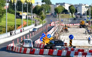 В Витебске в ближайшую субботу ограничат движение  всех видов транспорта через мост в центральной части города