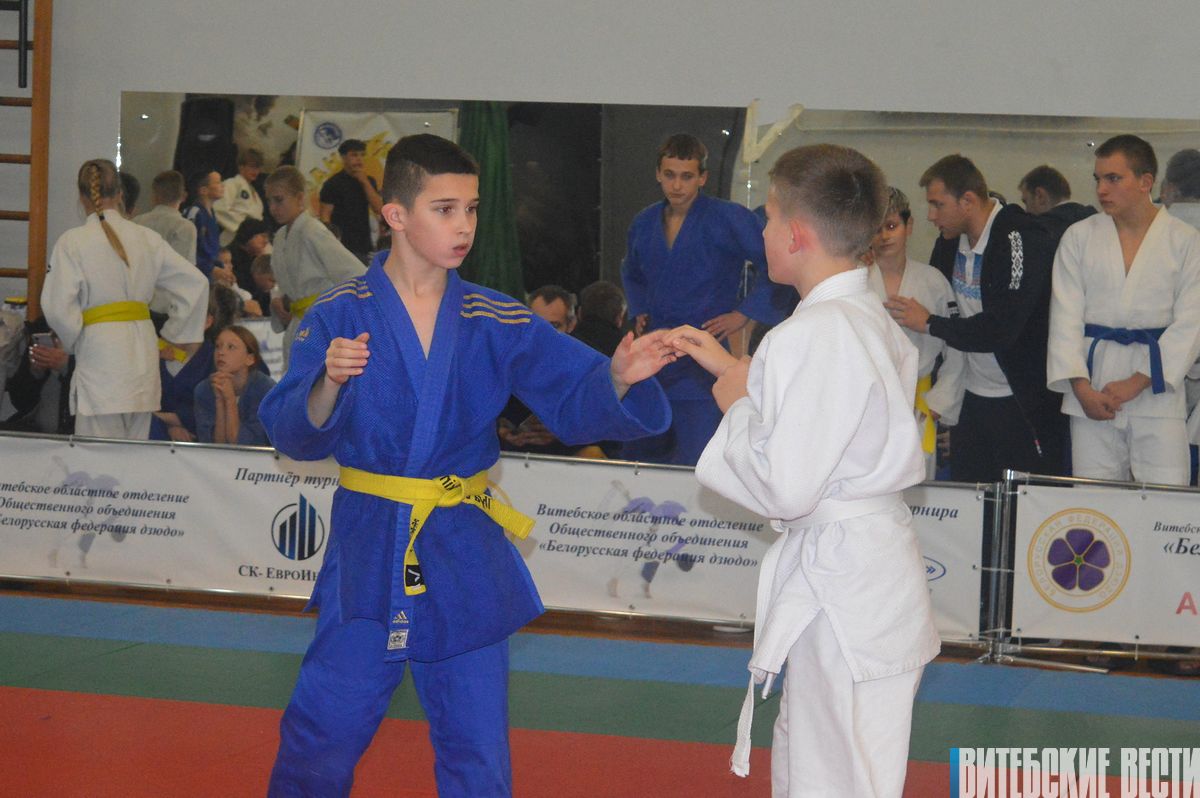 В Витебске прошли областные соревнования по дзюдо среди юношей и девушек