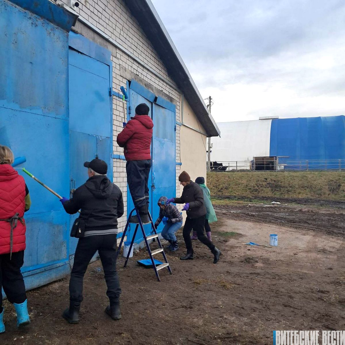 На сельхозпредприятии «Дуниловичи-агро» развернулись масштабные работы по наведению порядка 