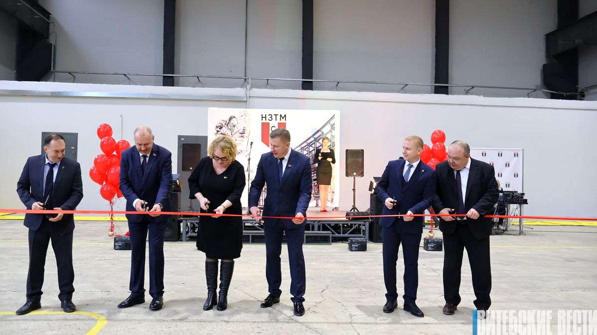 Установка лазерной резки введена в эксплуатацию на Новополоцком заводе технологических металлоконструкций 