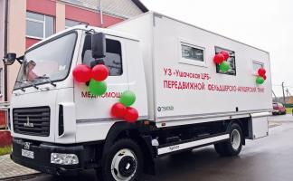 Три кабинета в одном автомобиле: в Ушачском районе начал работу передвижной фельдшерско-акушерский пункт