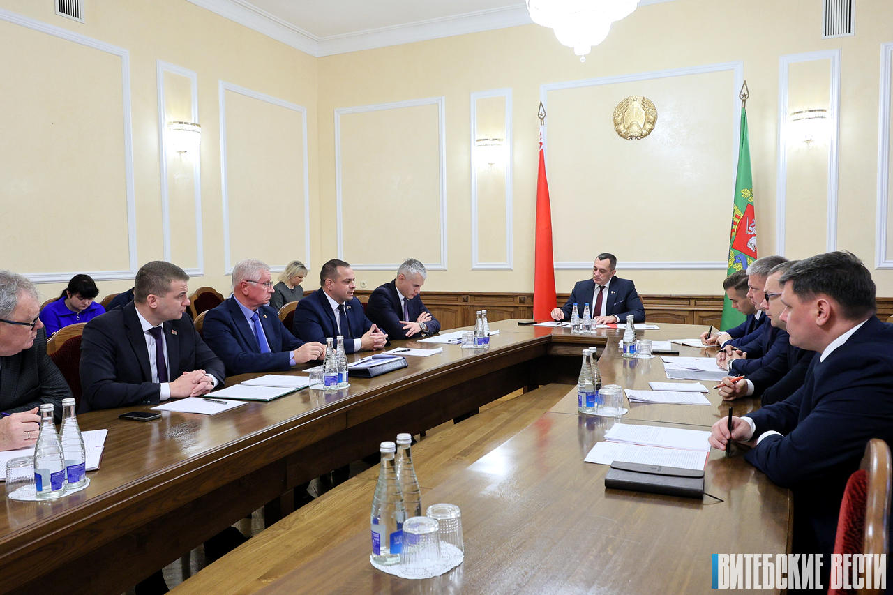 Модернизацию ОАО «Доломит» обсуждают в Витебском облисполкоме