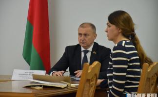 Владимир Юргевич провел прием граждан в Витебске