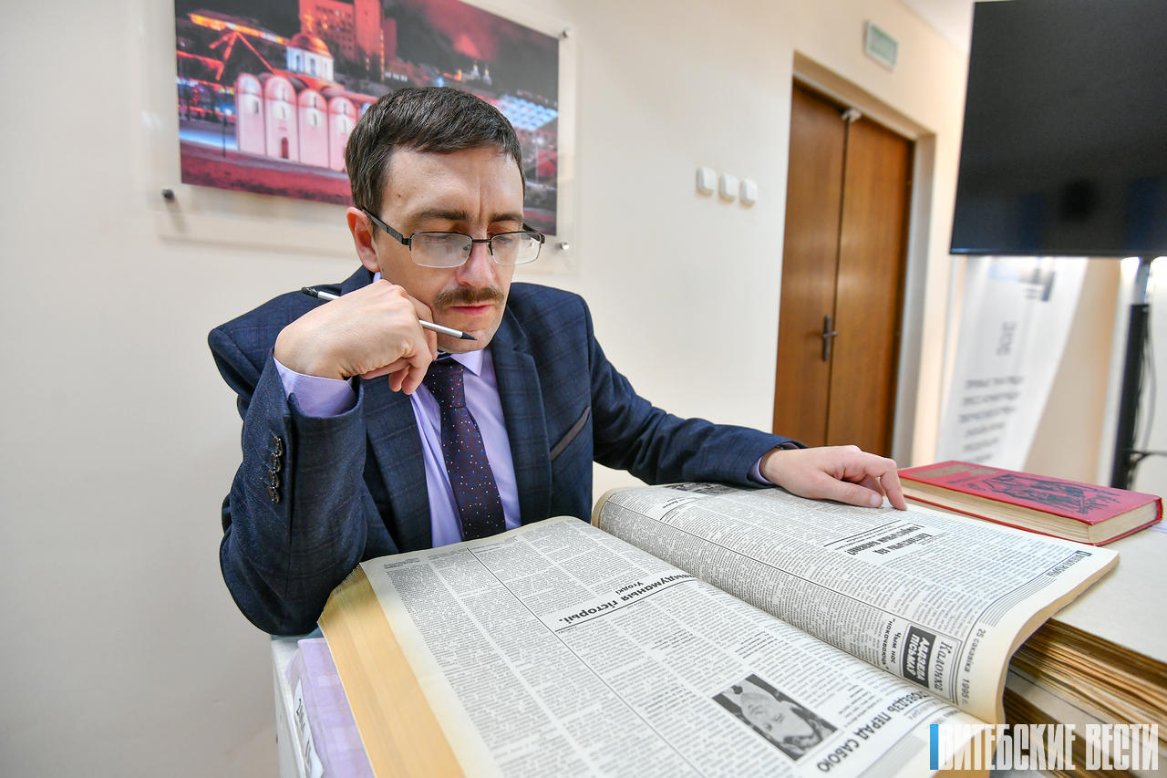 Канстанцін Гайдукоў ужо шмат год складае пантэон ратнай славы Віцебшчыны