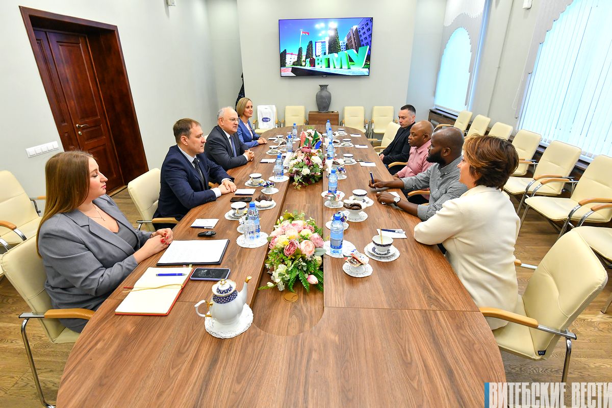 Витебский государственный медицинский университет принимает гостей из Танзании