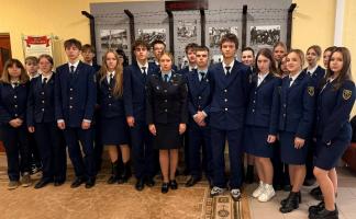 Учащиеся профильного класса «Юный прокурор» побывали на экскурсии в прокуратуре Витебска 