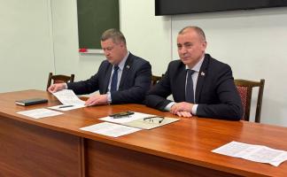 Помощник Президента - инспектор по Витебской области Владимир Юргевич провел встречу с перспективным кадровым резервом области 