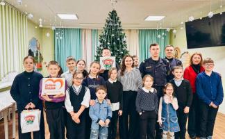 Служба с большим сердцем. Молодые охранники Полоцка начали путь с добрых дел для детей