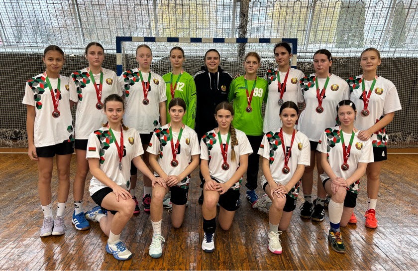 Команда из Витебской области стала призером спартакиады ДЮСШ по гандболу