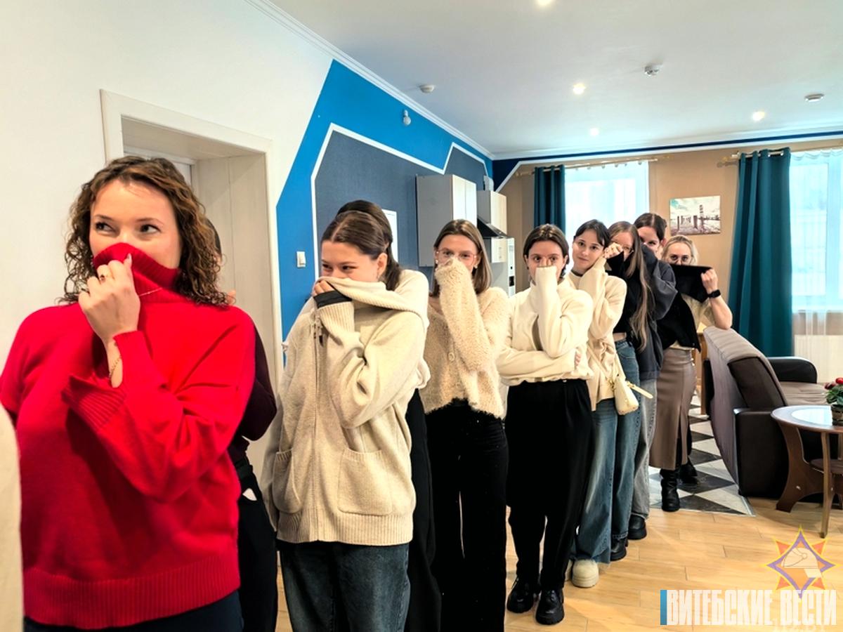 Экстремальный урок: в Центре безопасности Витебска прошли обучение молодые специалисты областного родильного дома