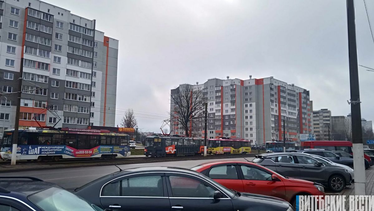 В Витебске сегодня утром приостановилось трамвайное и троллейбусное движение. В чем причина? 