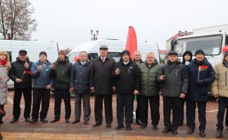 Новые автомобили для оказания медицинской помощи и передвижные ФАПы прибыли в Полоцк