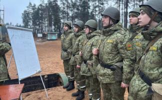 Новобранцы Полоцкого пограничного отряда с успехом прошли курс начальной военной подготовки