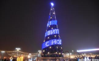 Витебск в свете огней: путеводитель по новогодним украшениям города