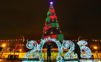 Фотофакт. Новогодний Витебск