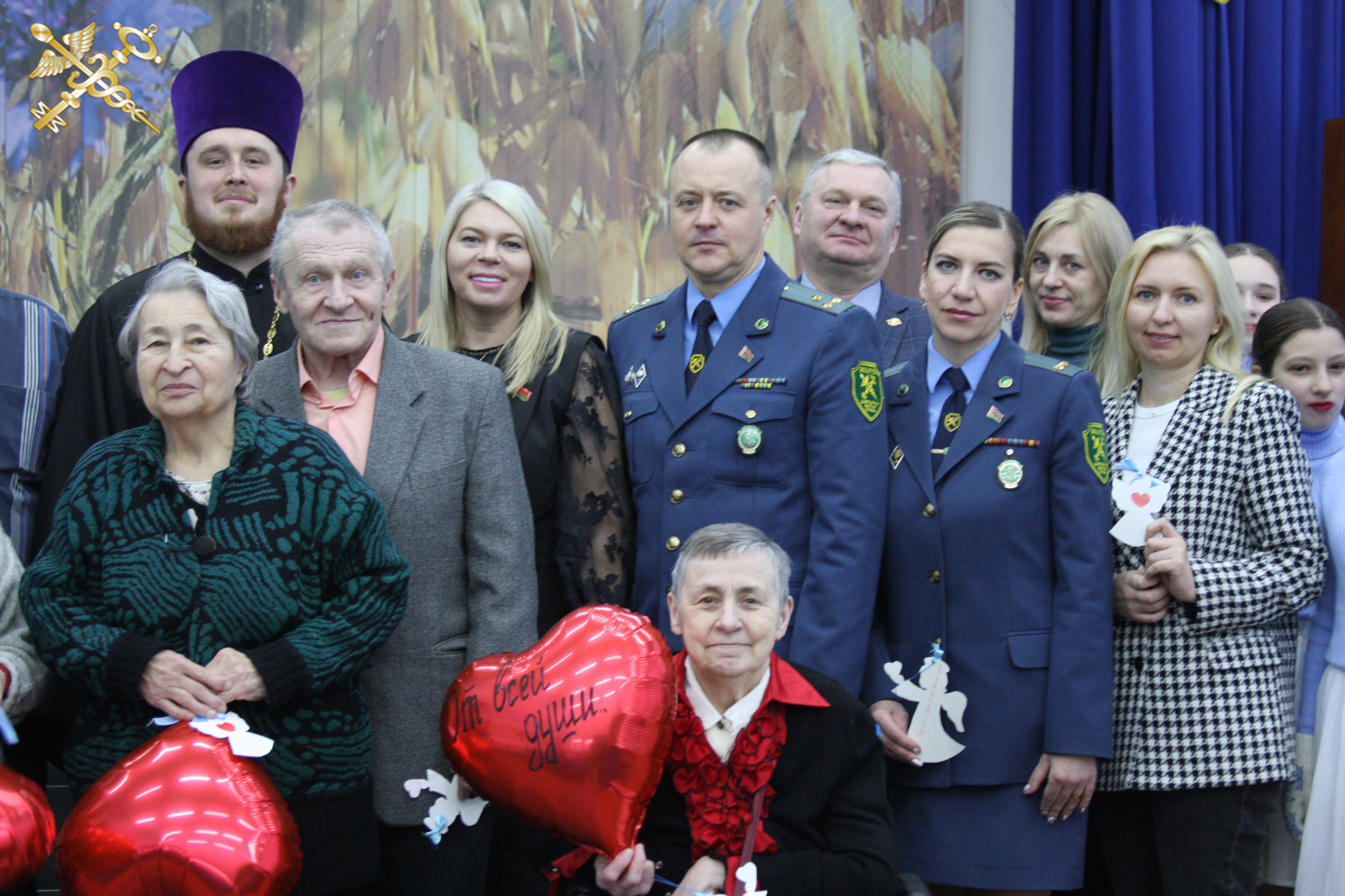 «От всей души»: Витебская таможня и «Белтаможсервис» поздравили представителей старшего поколения 