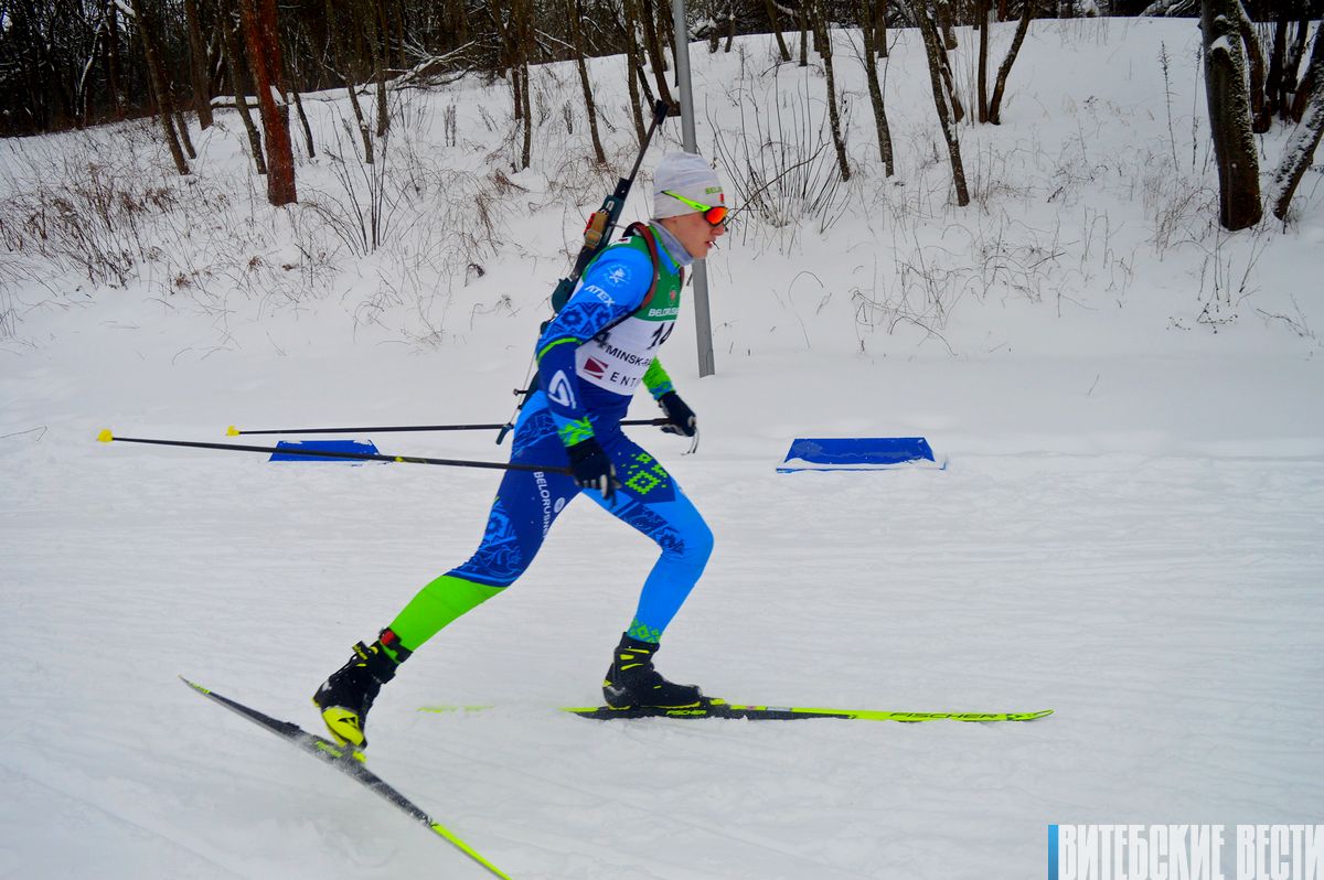 Фоторепортаж. Как в Витебске прошла первая гонка первенства Беларуси по биатлону