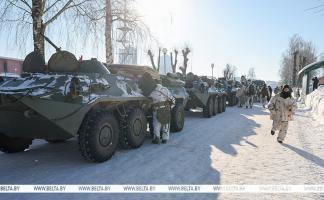 Внезапная проверка боеготовности проходит в 103-й Витебской воздушно-десантной бригаде
