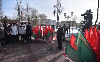 ФОТОФАКТ: в регионах Витебской области проходят митинги и мероприятия посвящённые Дню памяти воинов-интернационалистов