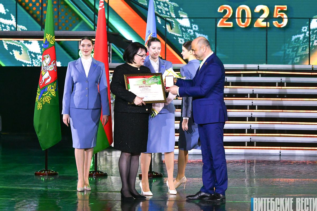 Директор магазина «Евроопт» признана Человеком года Витебщины