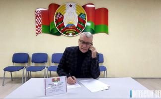 В Орше прямую телефонную линию и личный прием граждан проводит Александр Михно