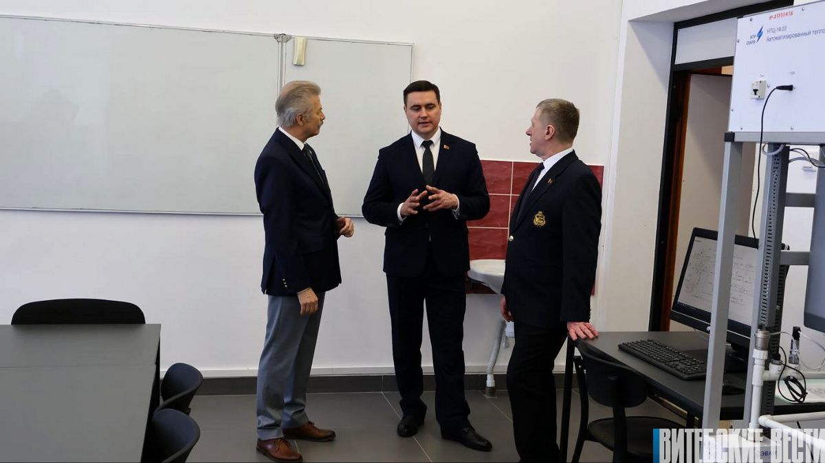  Андрей Иванец посетил Полоцкий государственный университет имени Евфросинии Полоцкой