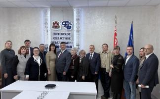 Витебск посетила делегация представителей областных отраслевых организаций профсоюзов Псковской области