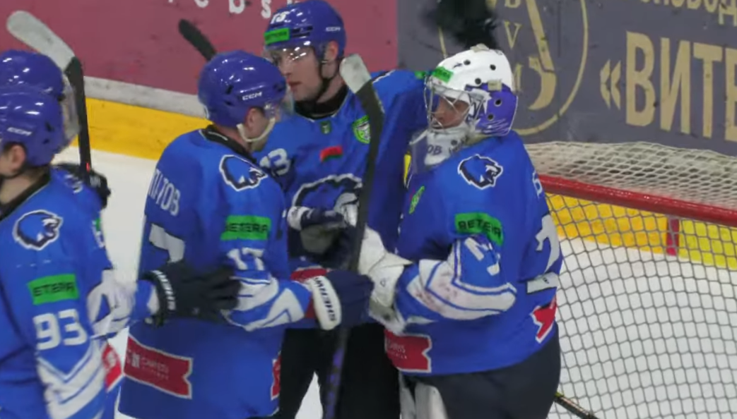 Хоккеисты «Витебска» сравняли счет в четвертьфинальной серии Кубка Президента