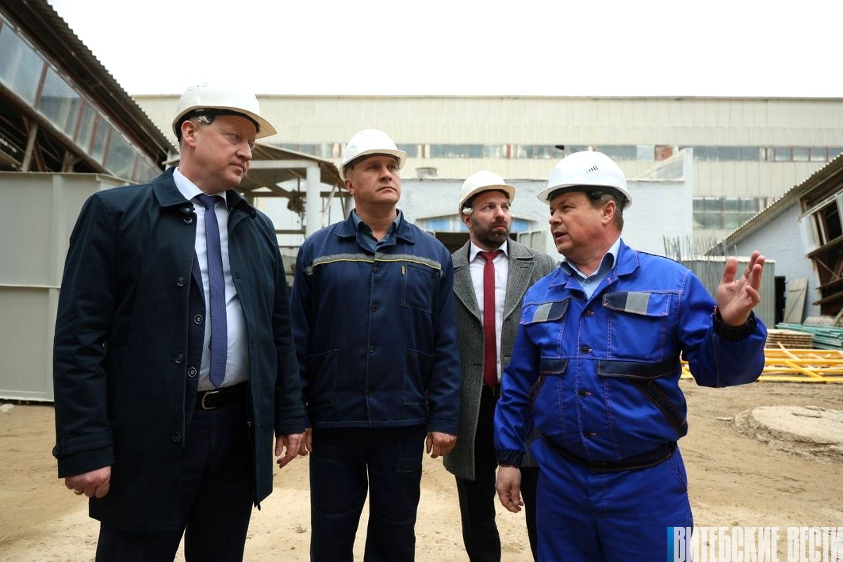 Вопросы экологической обстановки в Рубе и модернизации предприятия обсудили в ОАО «Доломит»