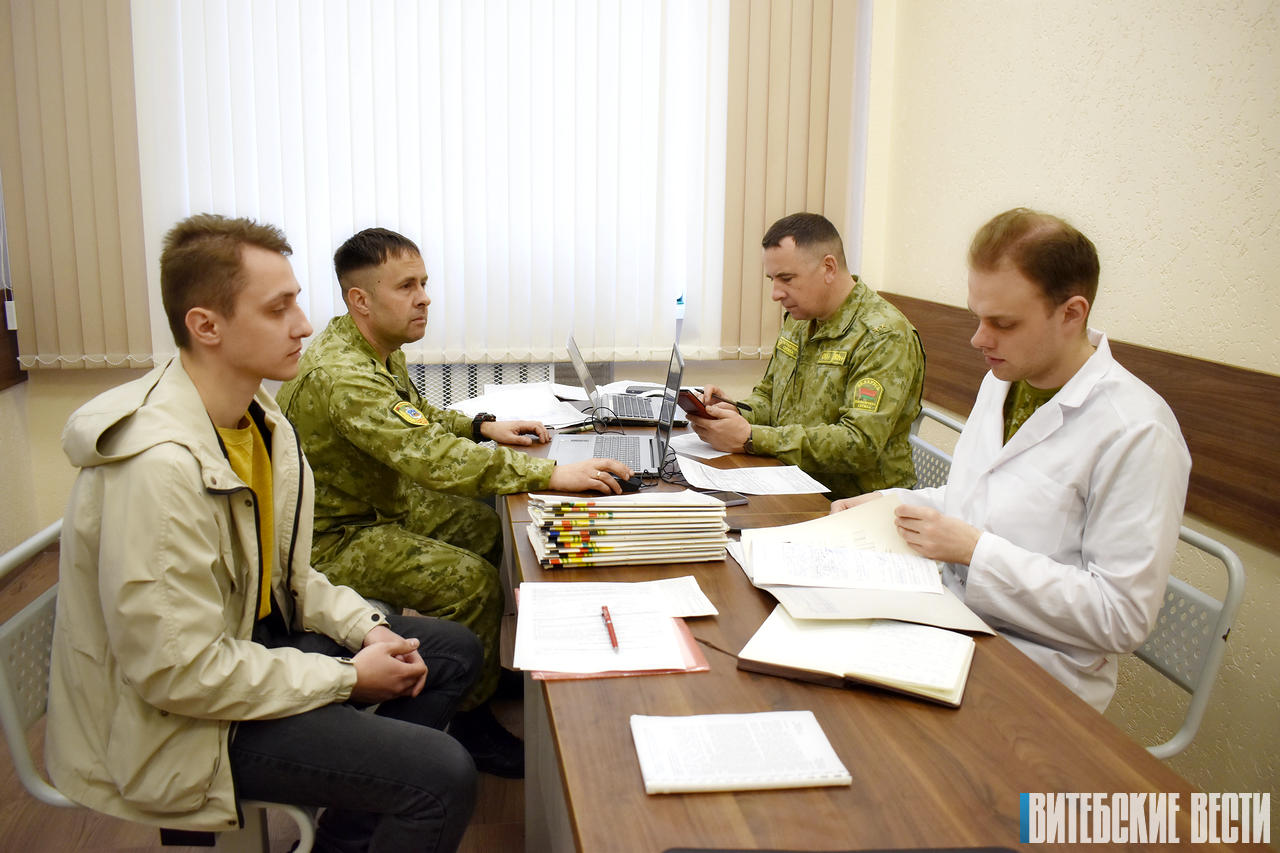 Более 150 призывников из Витебской области пополнят ряды пограничников в апреле
