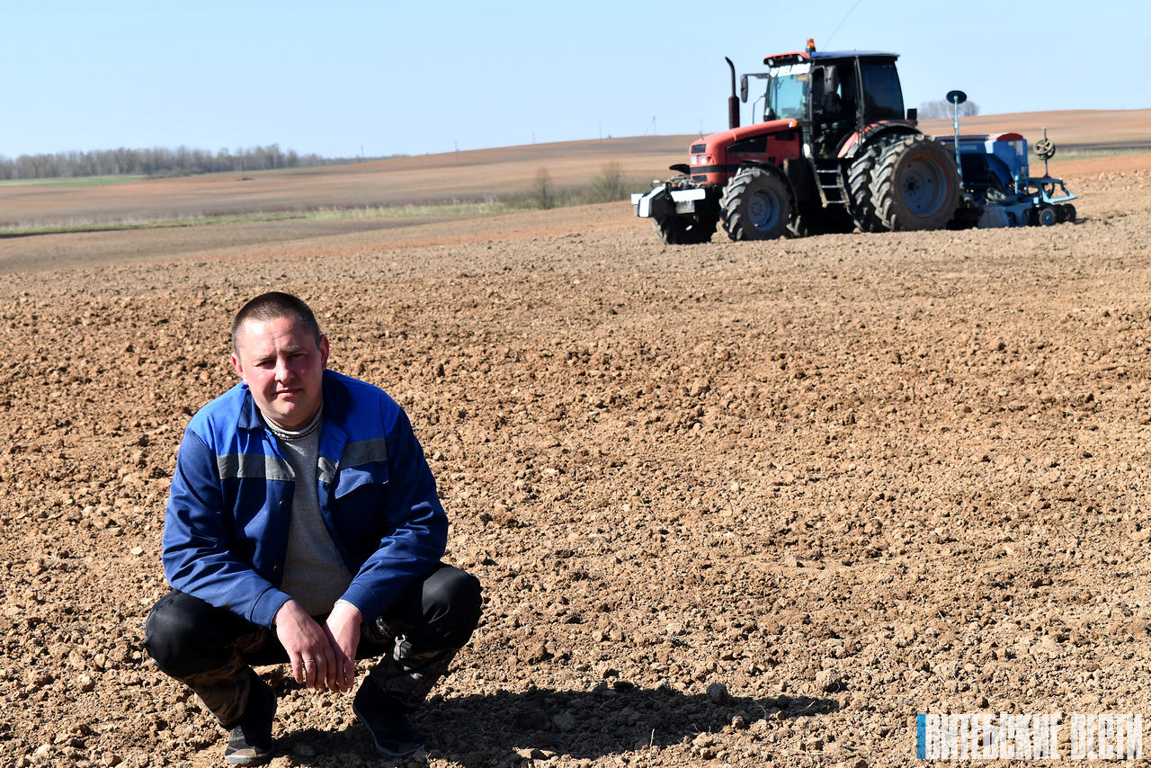 400 га в день: как в Верхнедвинском районе набирает обороты весенний сев