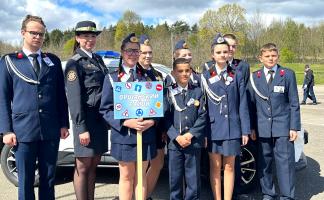 53-й слёт-конкурс отрядов юных инспекторов движения проходит в Лужесно