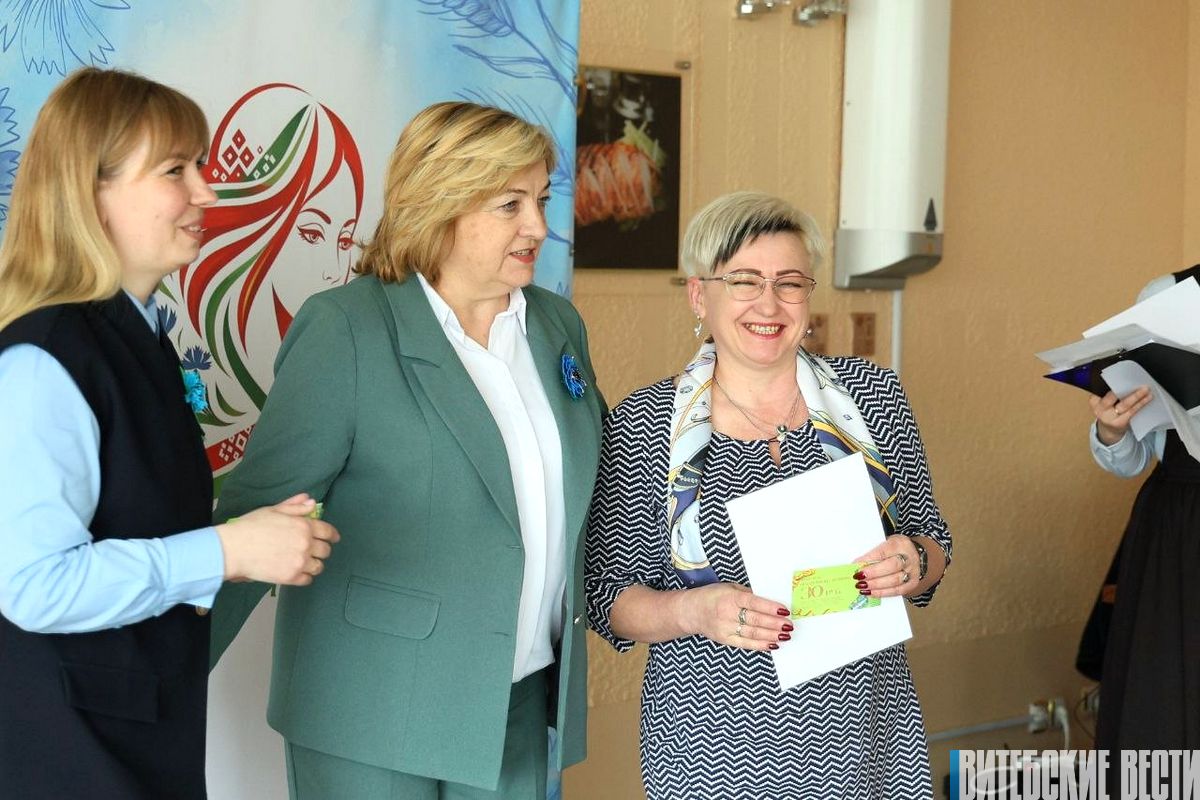 Праздник по случаю православного женского дня провели на Витебской бройлерной птицефабрике