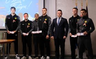 Шестеро футболистов «МЛ Витебск» получили новые спортивные звания