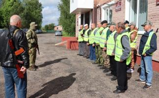 В Чашникском районе прошли плановые сборы народного ополчения