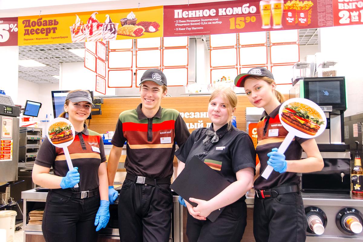 В Витебске открывается новый BURGER KING. В день открытия – акция