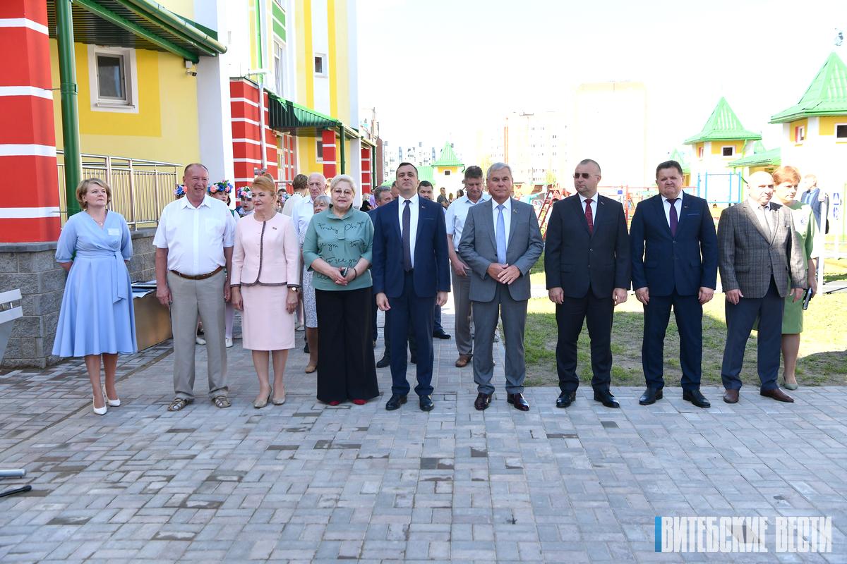 Новый детский сад открыли в микрорайоне Аэропорт в Полоцке