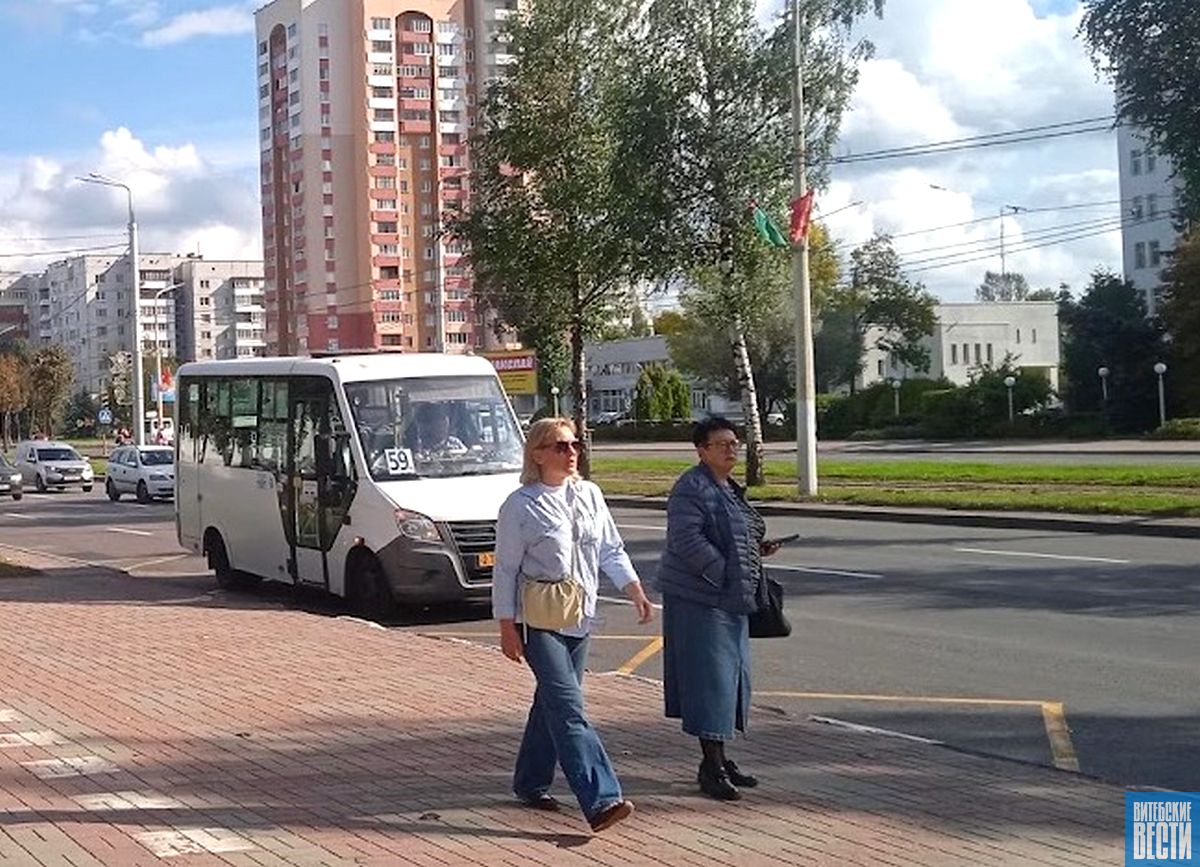 В Витебске с октября изменится путь движения одной городской маршрутки 